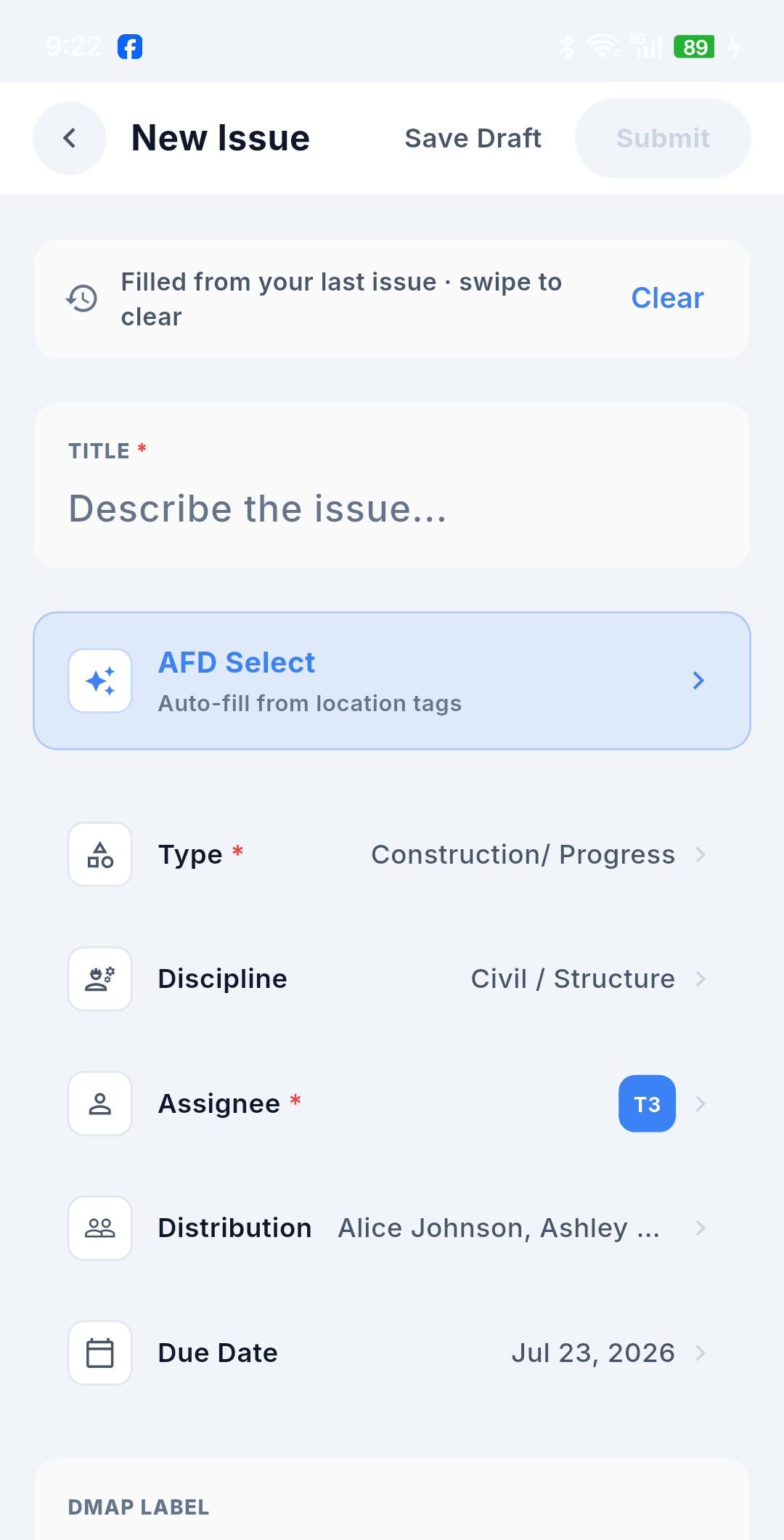 Form New Issue