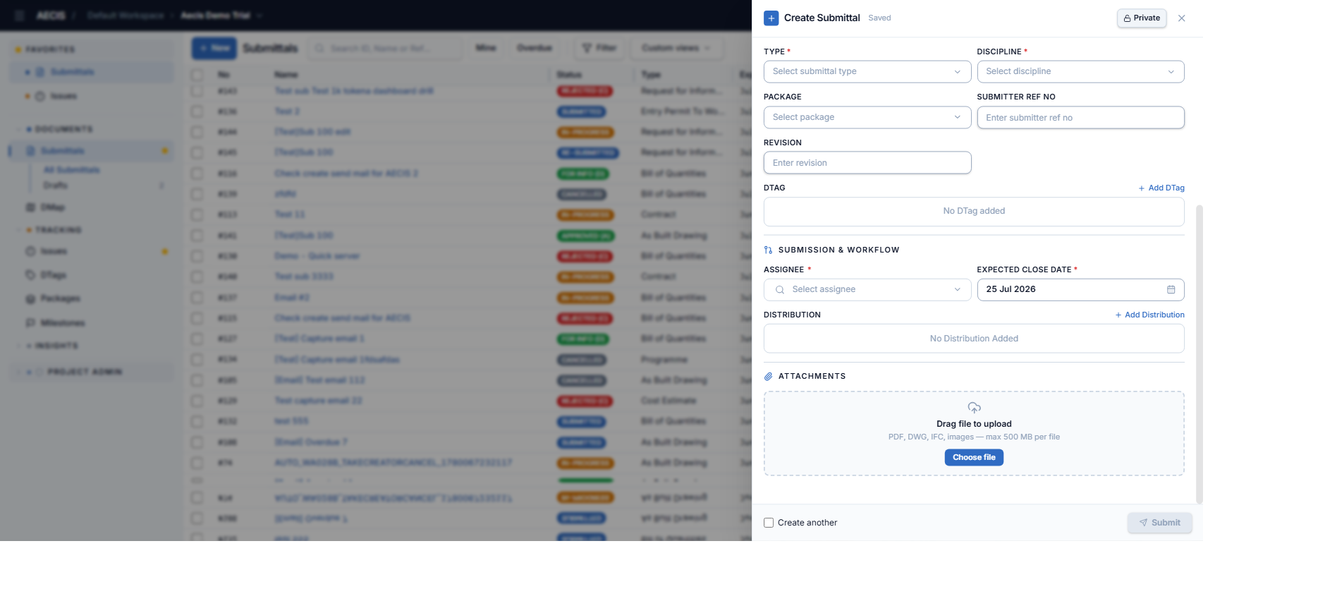Phần Submission & Workflow