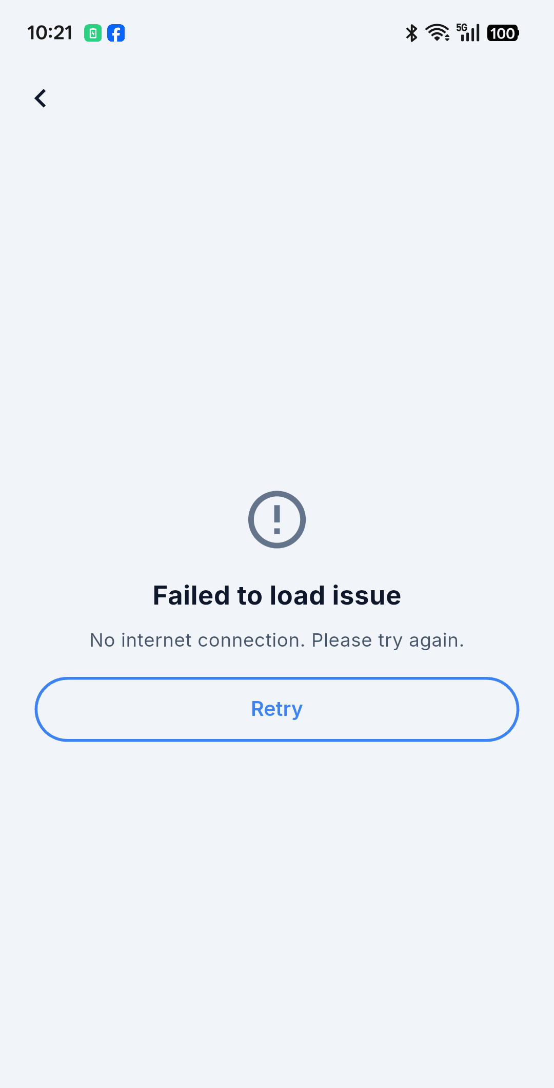 Không tải được issue
